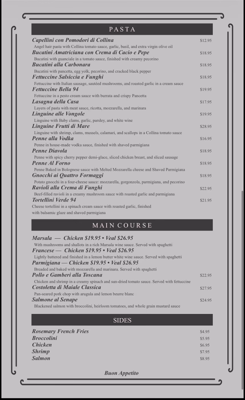 94 Trattoria Italiana photo 2