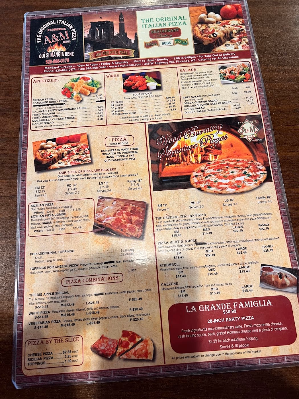 A&M Pizza