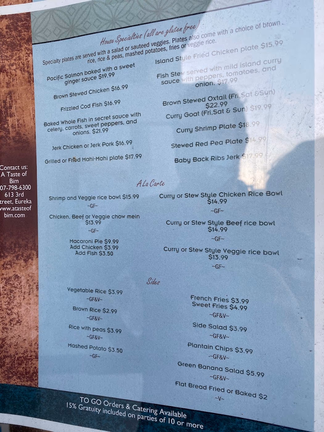 A Taste of Bim | Caribbean Cuisine