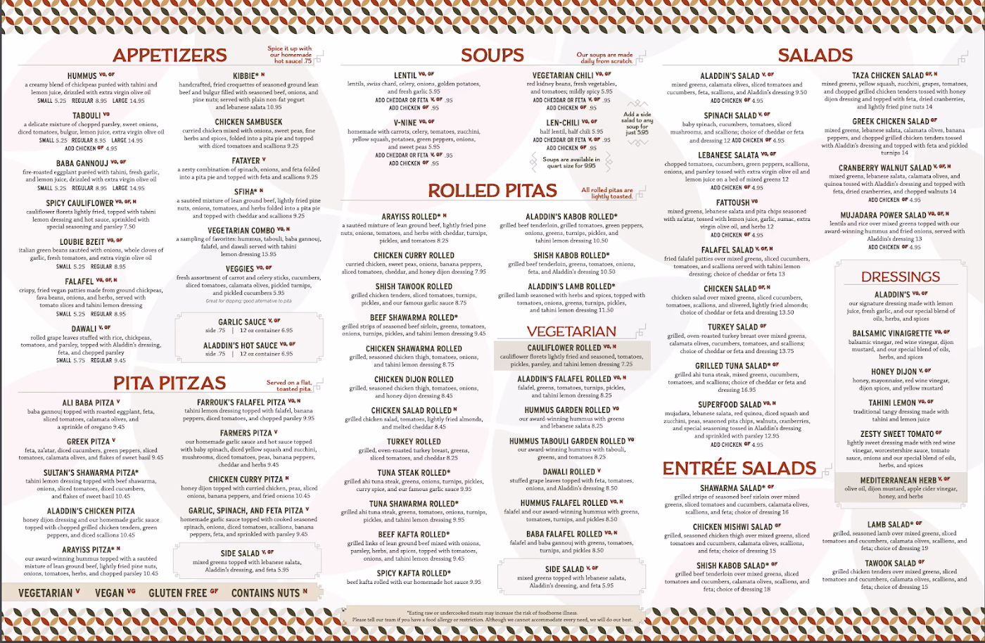 Aladdin's Eatery Medina