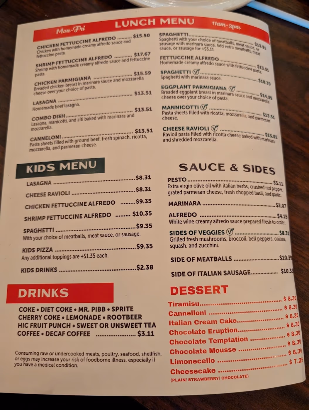Amore Italian Restaurant photo 3