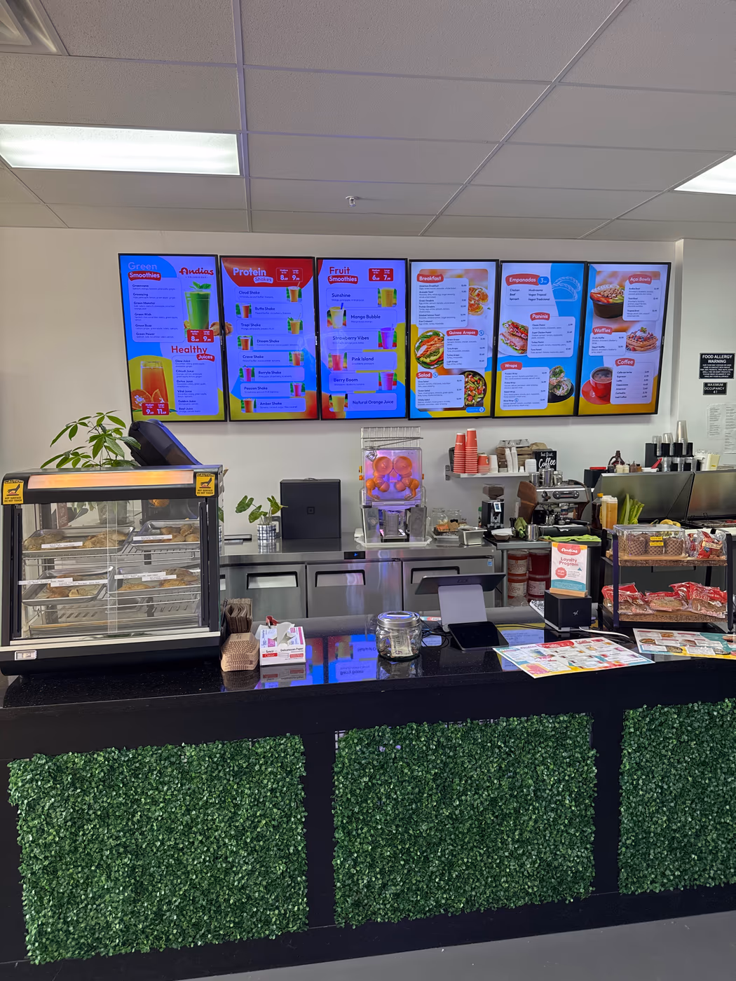 Andias Frozen Yogurt & Wellness Bar Pembroke Pines