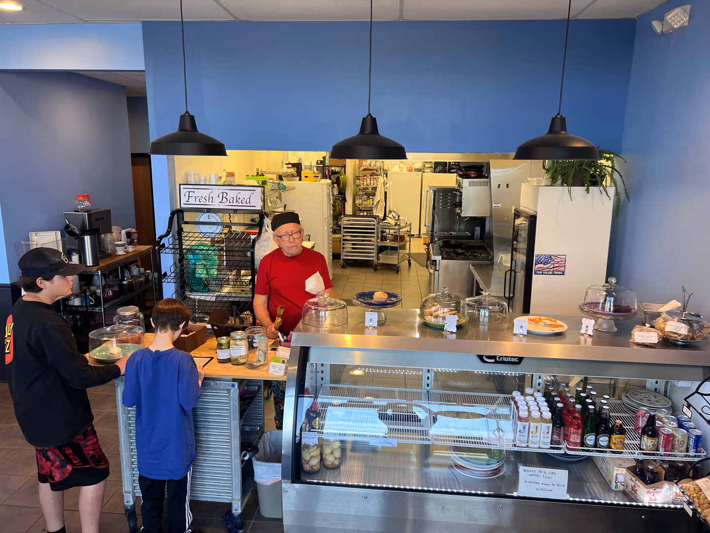 Ann's Gluten Free Bakery Inside the Cornflower Cafe