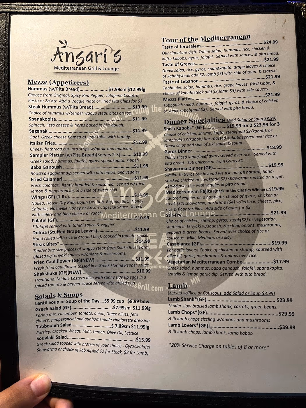 Ansari's Mediterranean Grill & Craft Beer Lounge