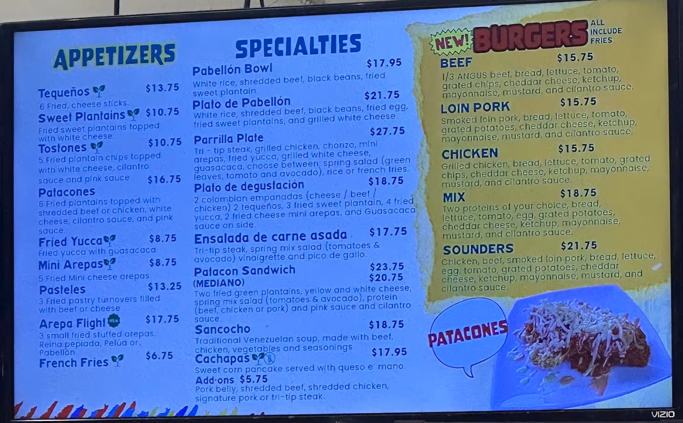 Arepa Venezuelan Kitchen