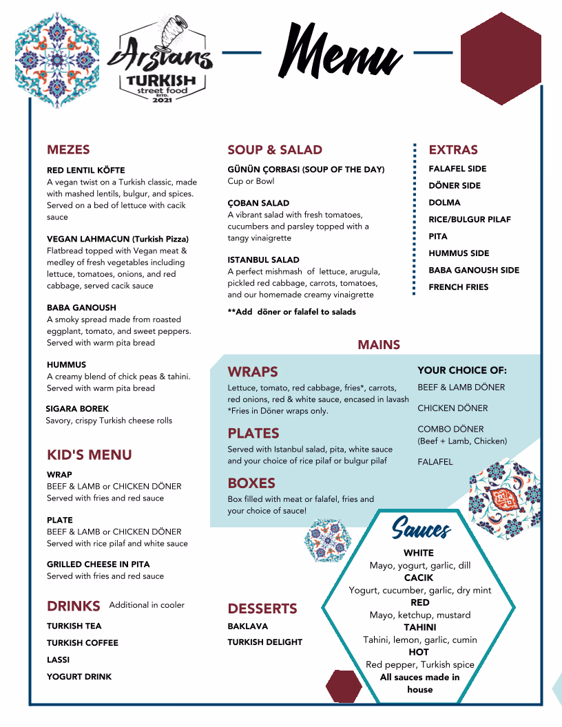 Arslans Turkish Street Food