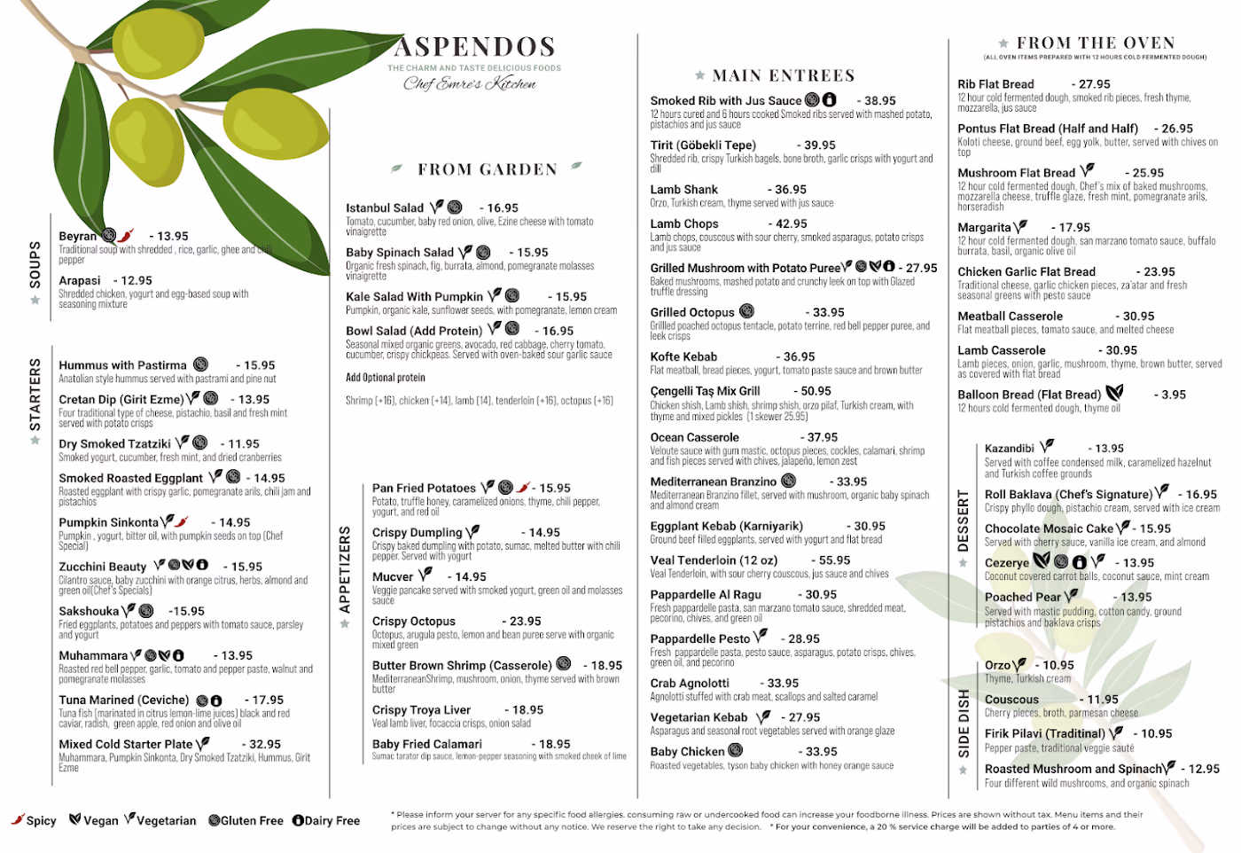 Aspendos Mediterranean Cuisine