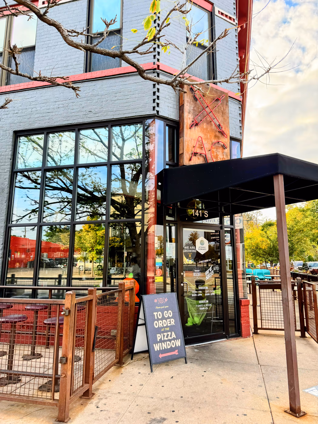 Atomic Cowboy home of Denver Biscuit Co & Fat Sully's NY Pizza