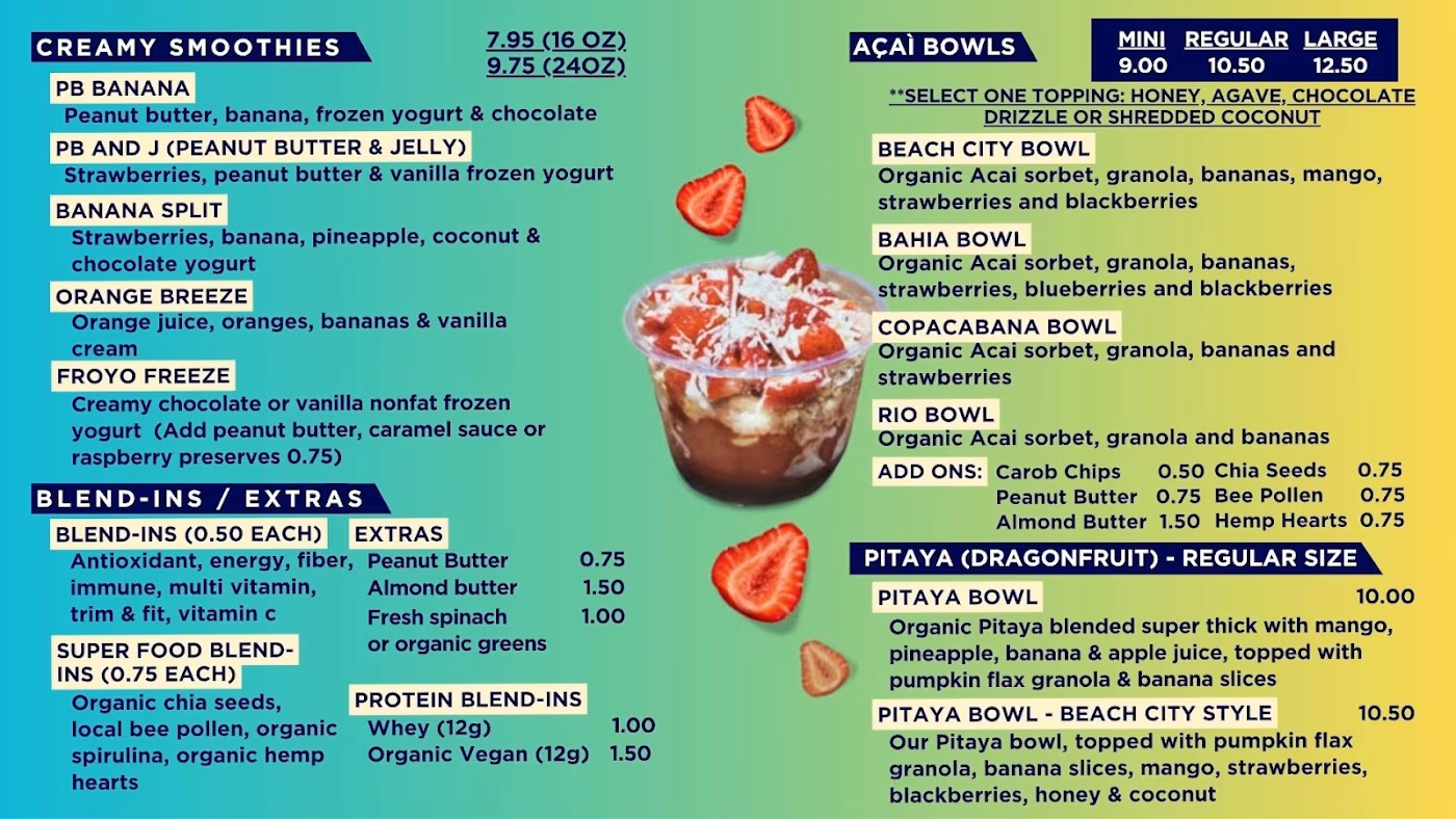 Beach City Smoothies