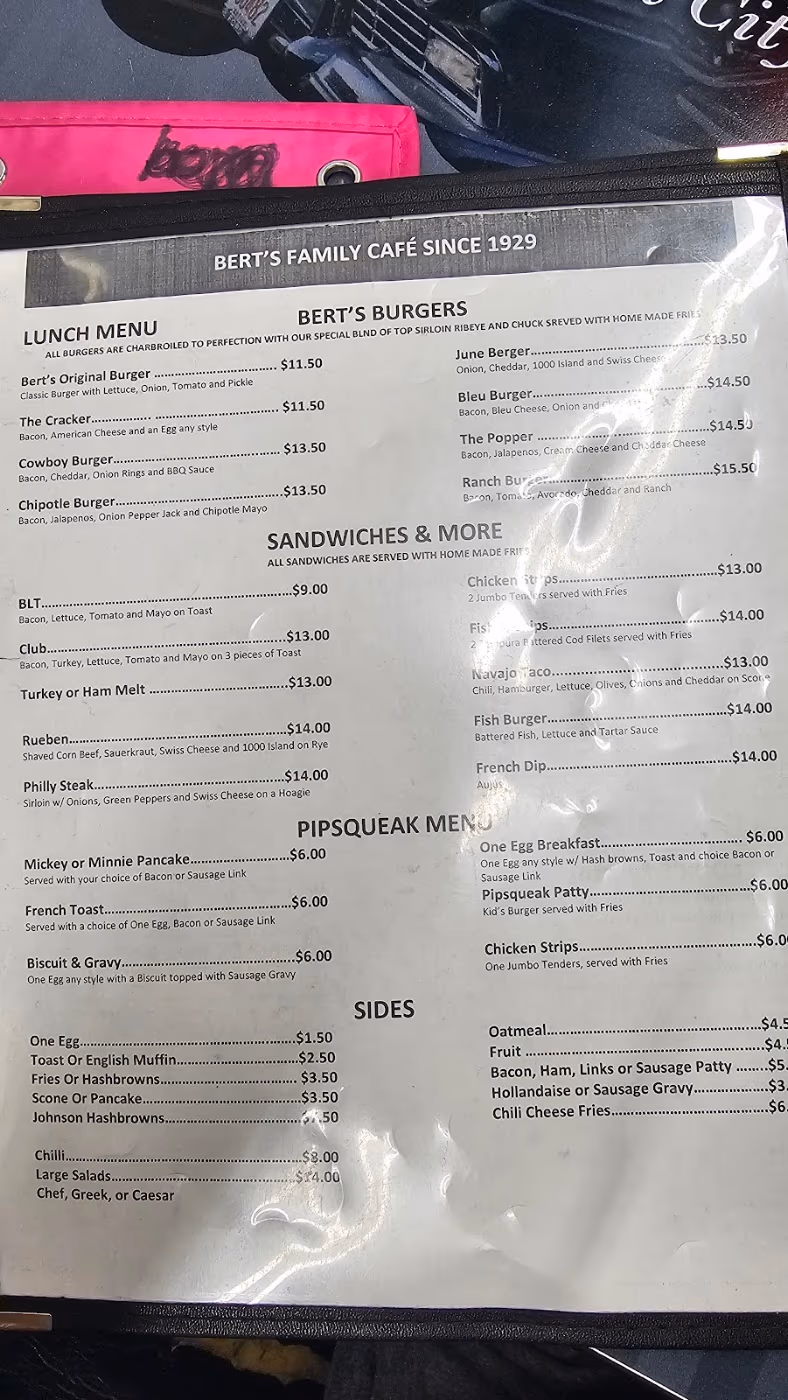 Bert's Family Cafe
