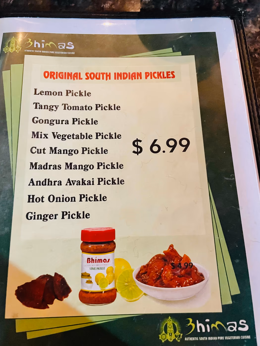 Bhimas Indian Vegetarian photo 2