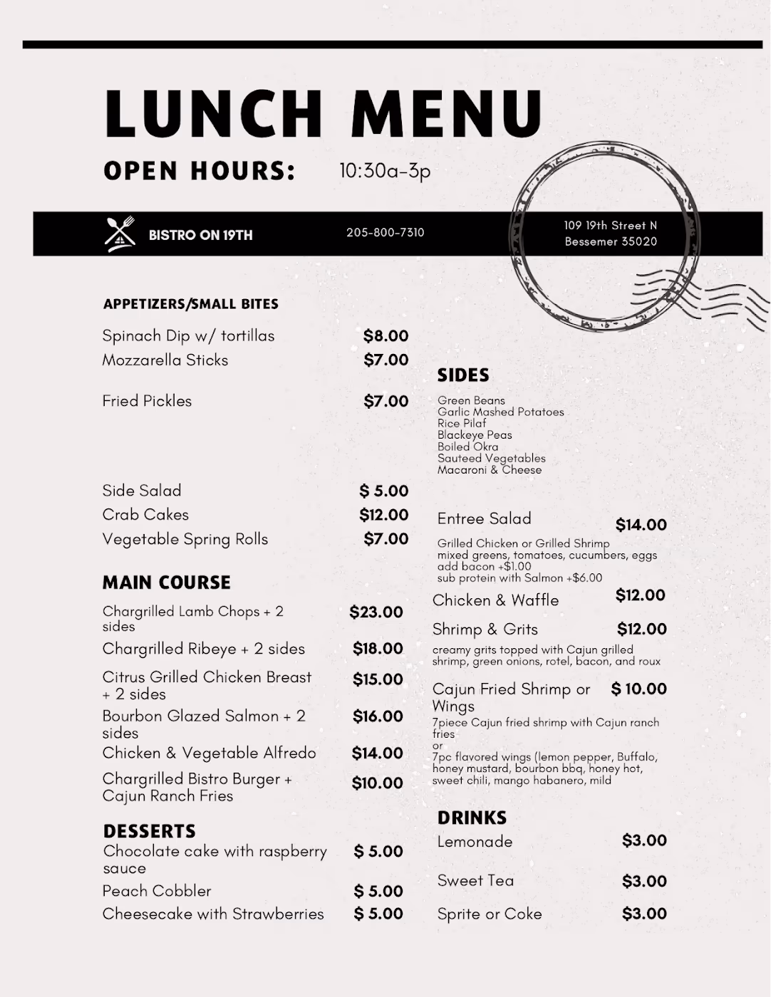 Bistro on 19