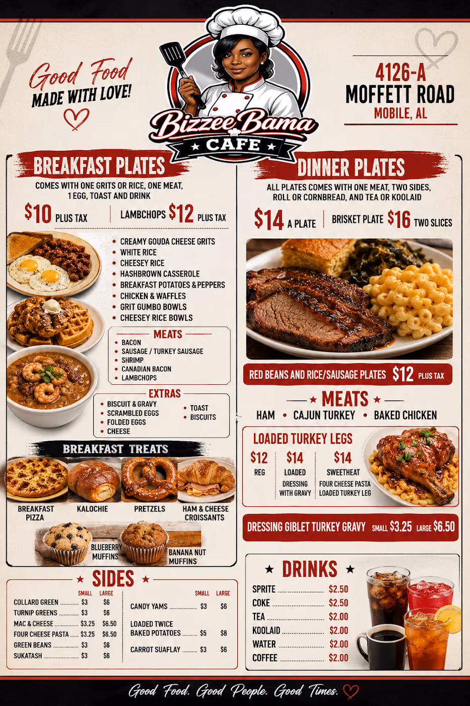 Bizzee Bama Cafe
