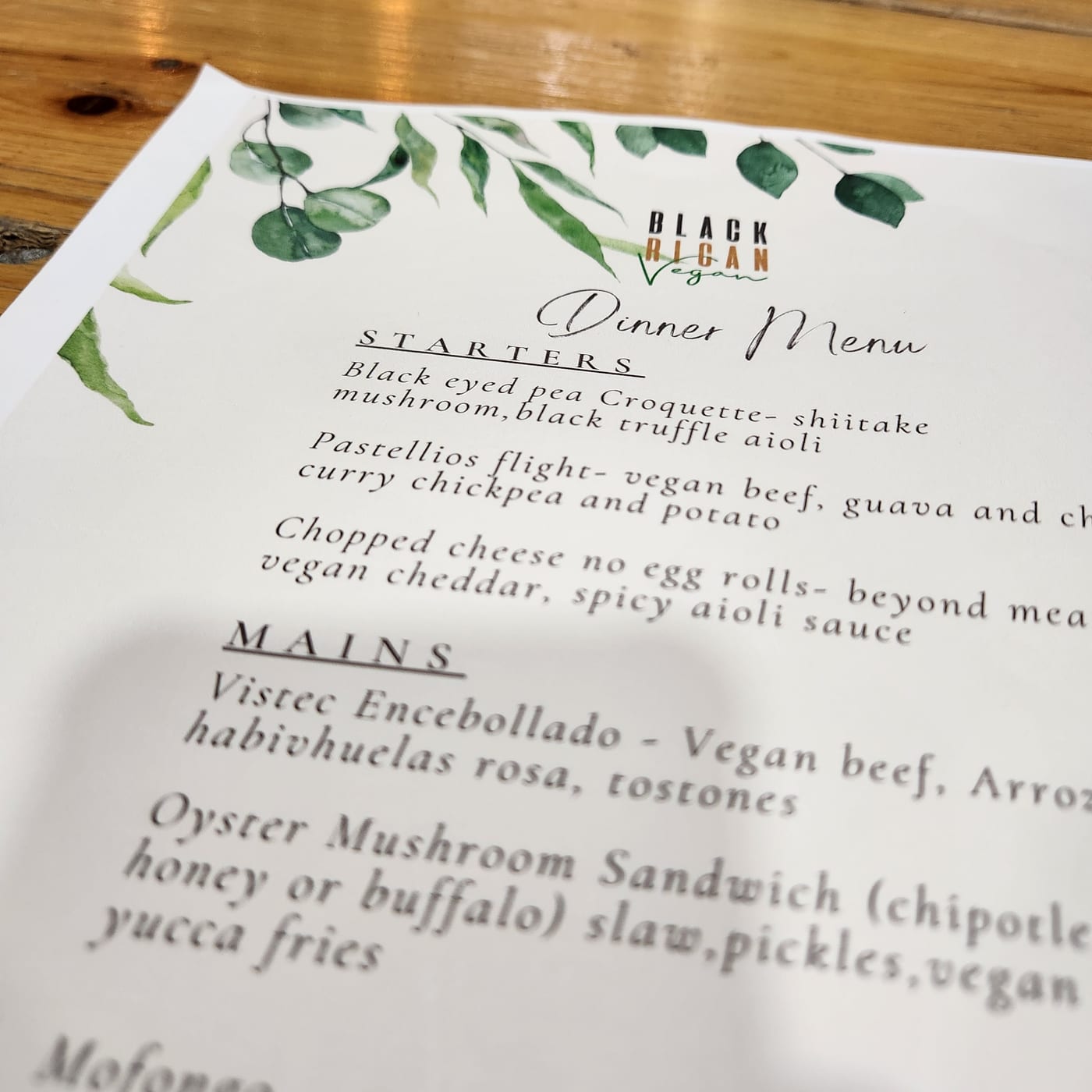 Black Rican Vegan Pop-Up