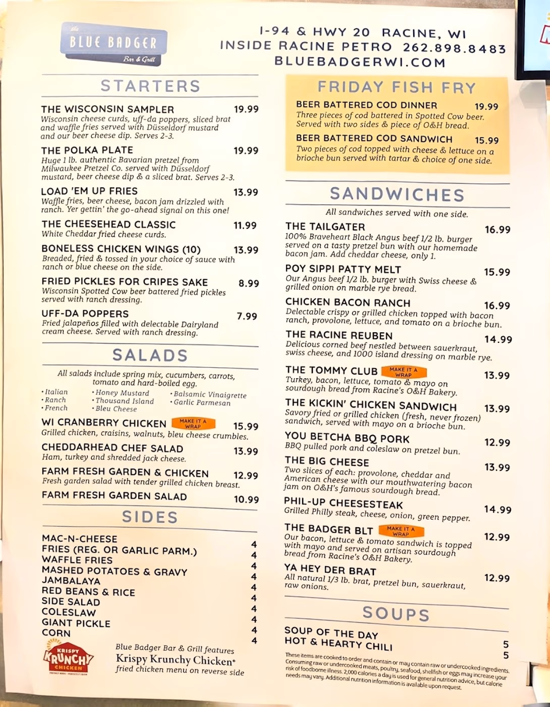 Blue Badger Bar & Grill