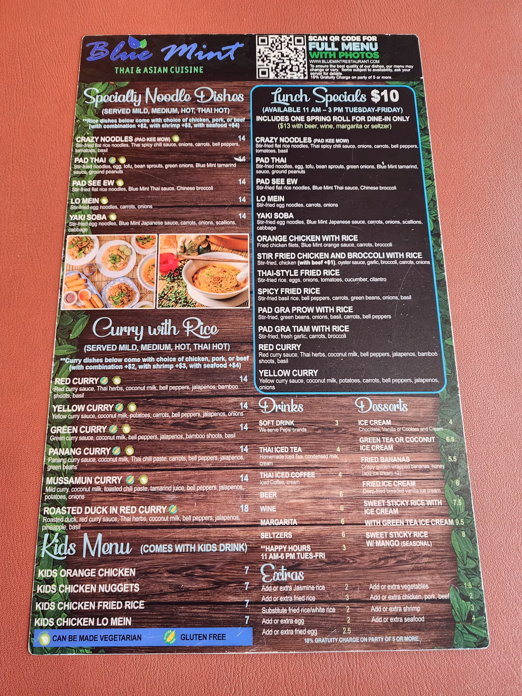 Blue Mint Thai & Asian Cuisine