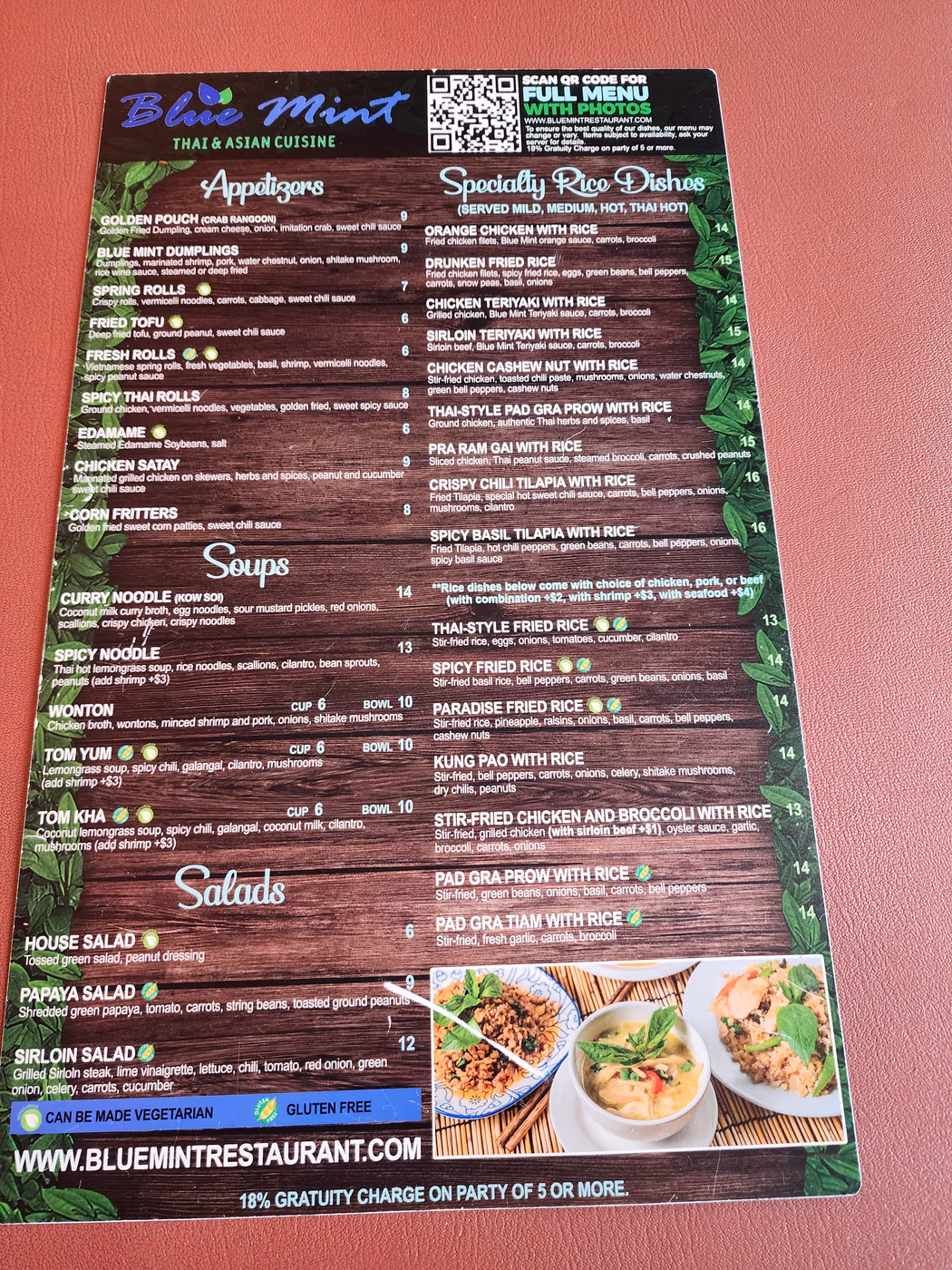 Blue Mint Thai & Asian Cuisine photo 2