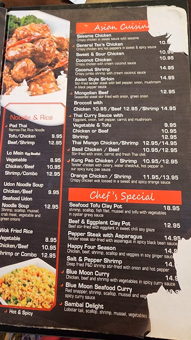 Blue Moon Asian Cuisine & Sushi Bar
