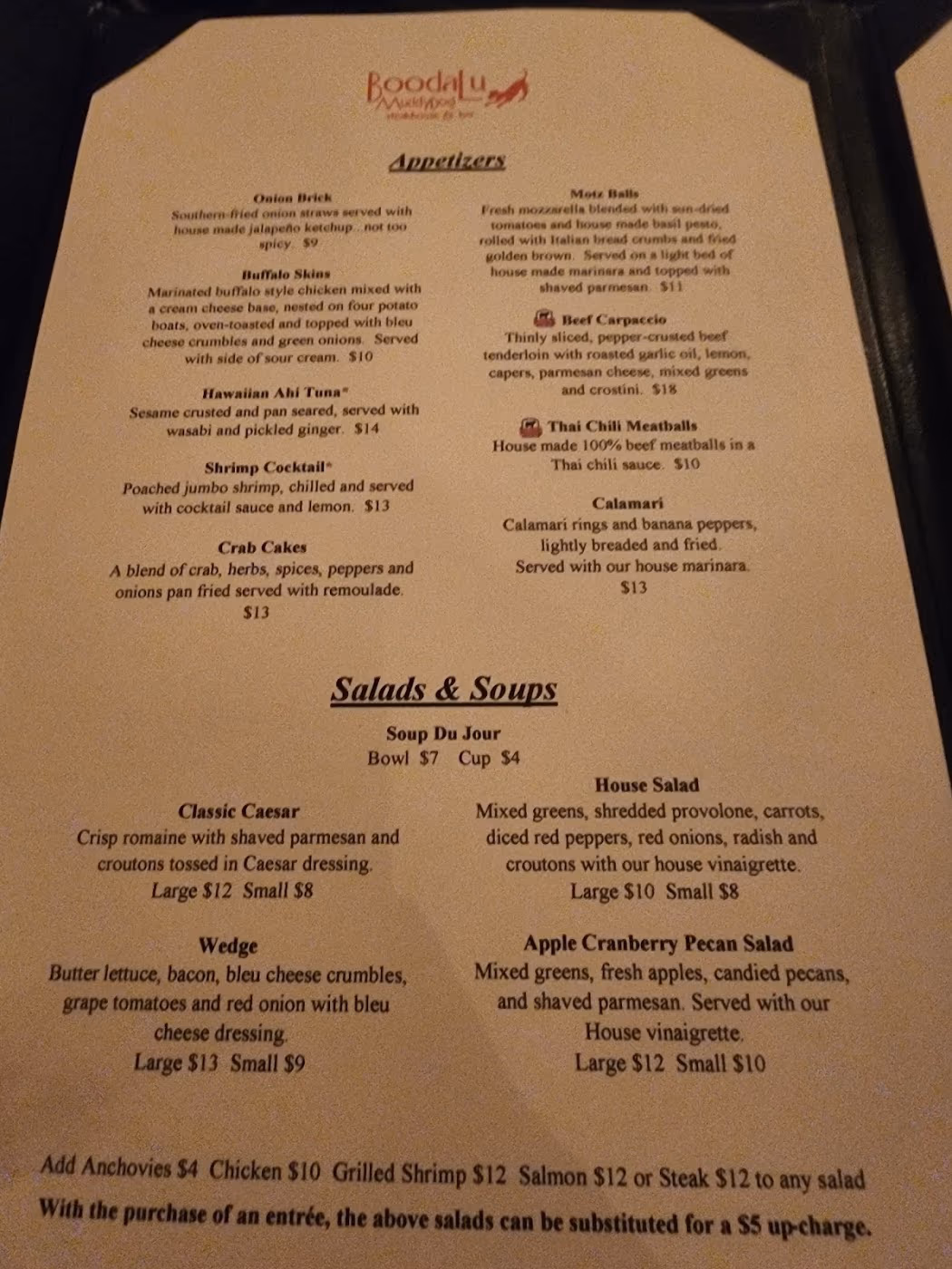 BoodaLu Steakhouse photo 2