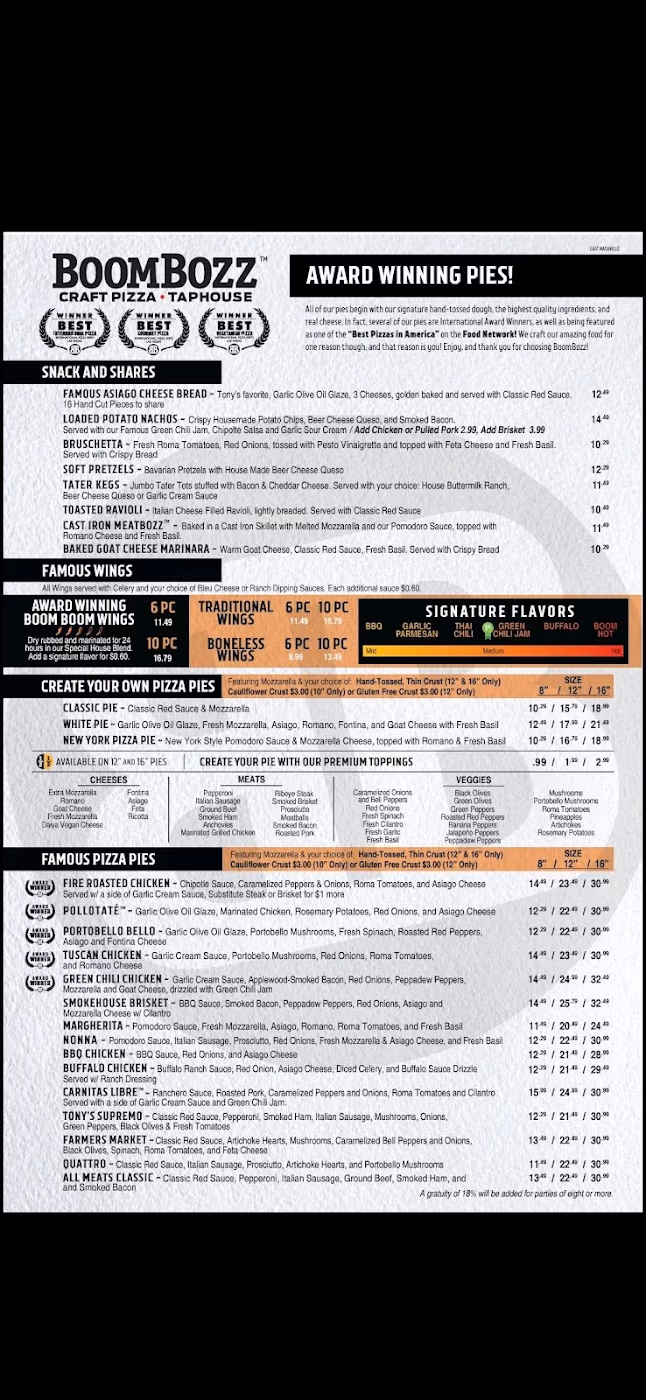 BoomBozz Craft Pizza & Taphouse