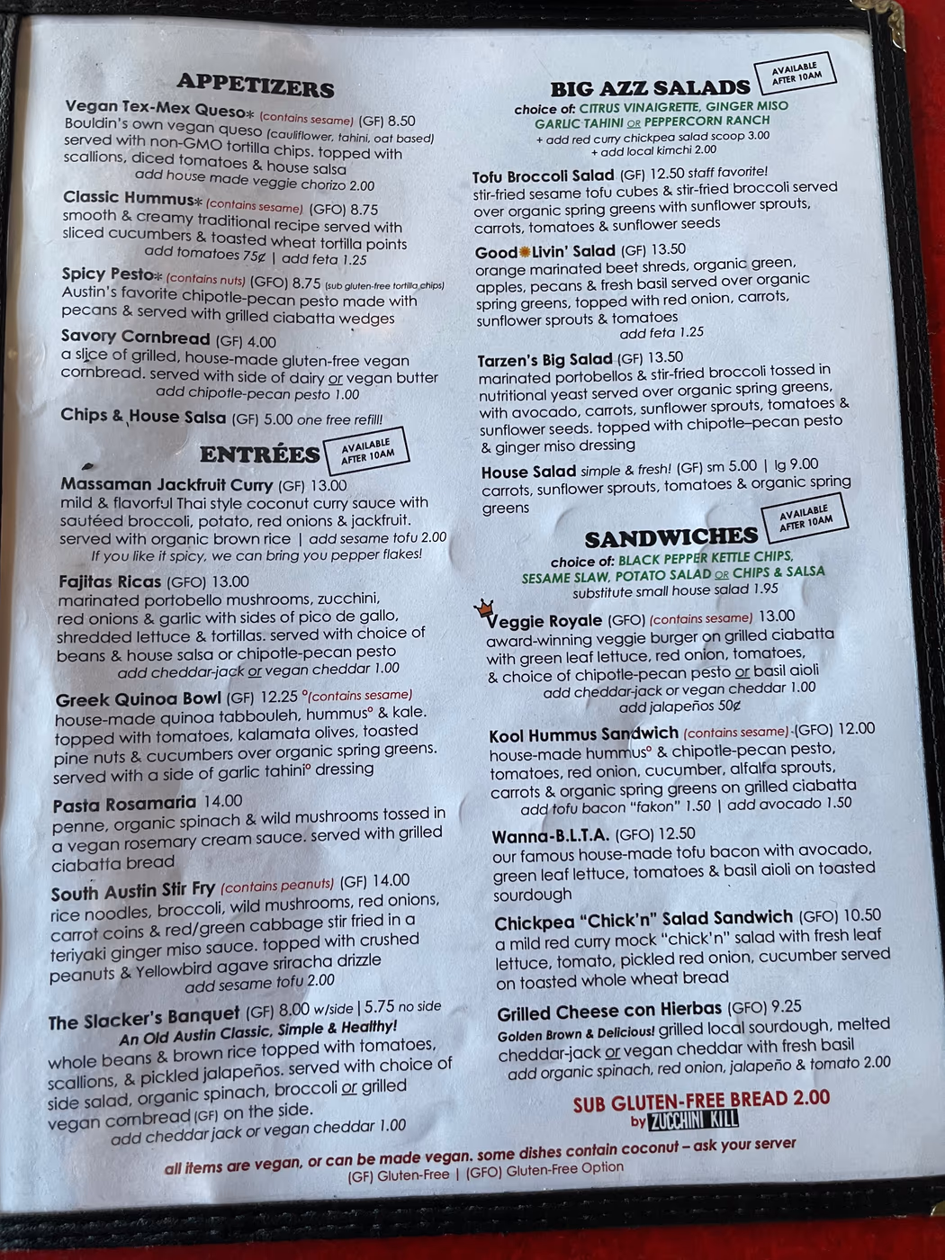 Bouldin Creek Cafe