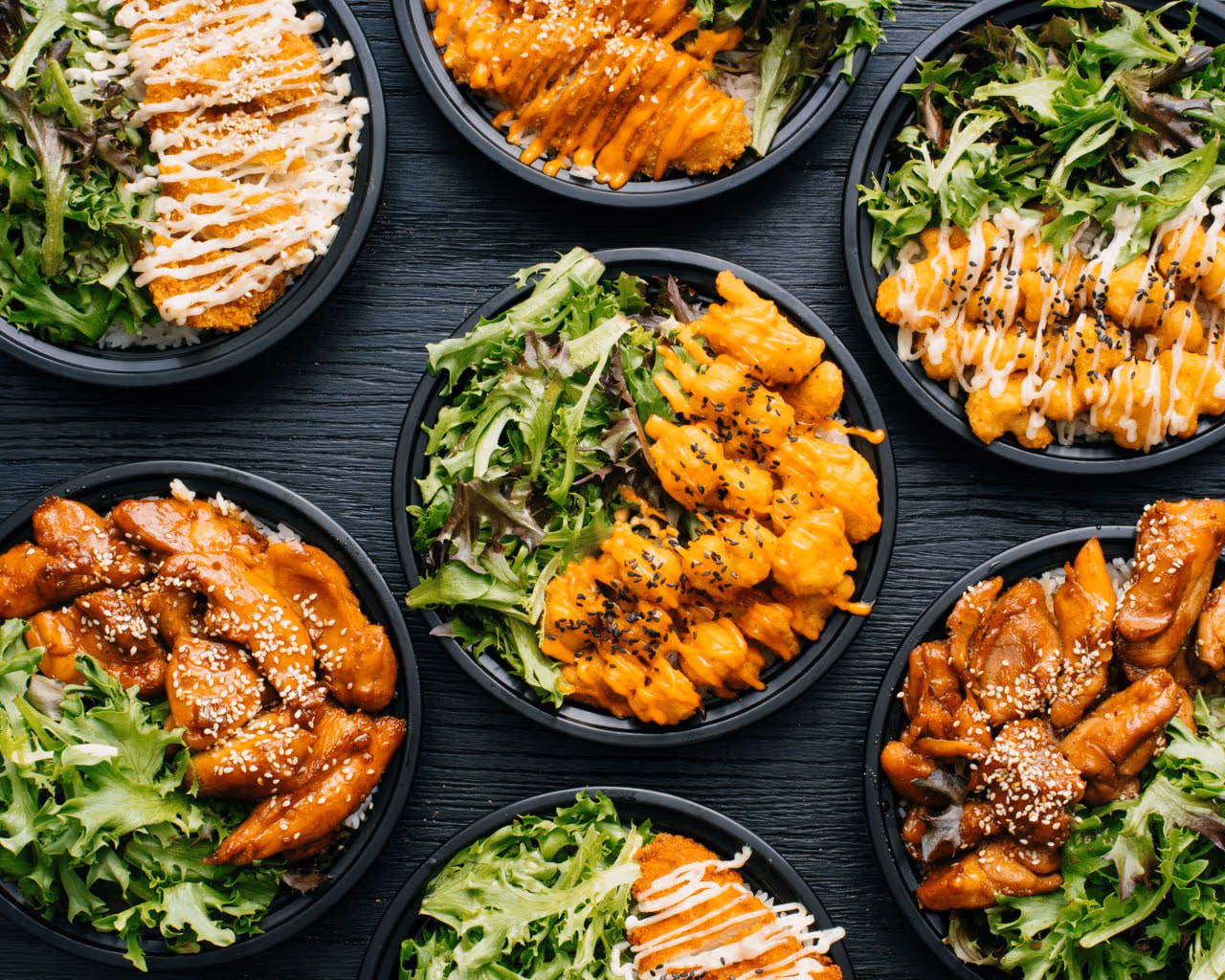 Bowls of Rice