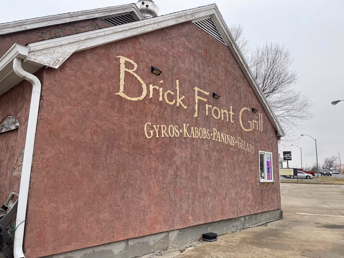 Brick Front Grill
