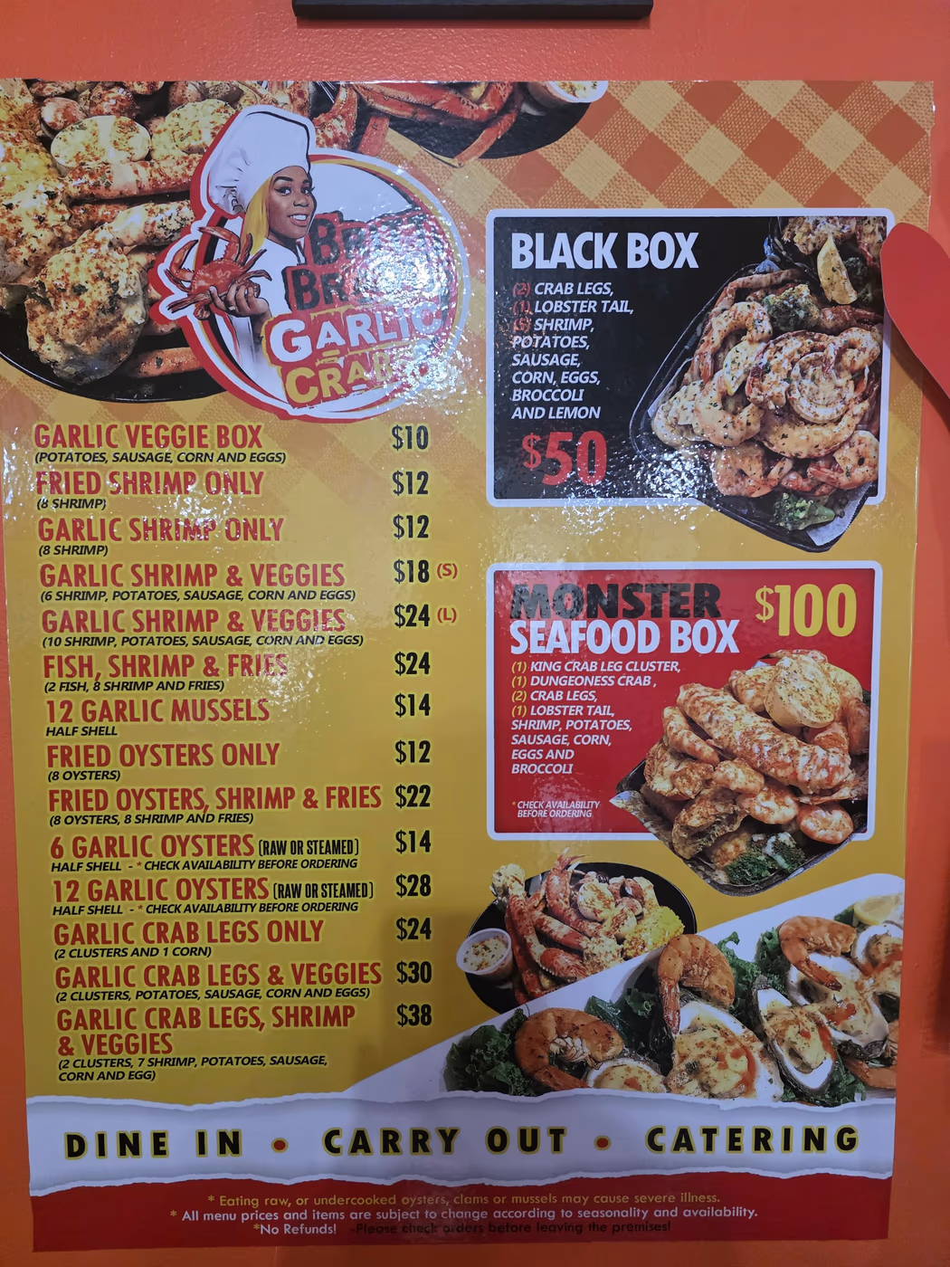 Britt Bratt’s Garlic Crabs