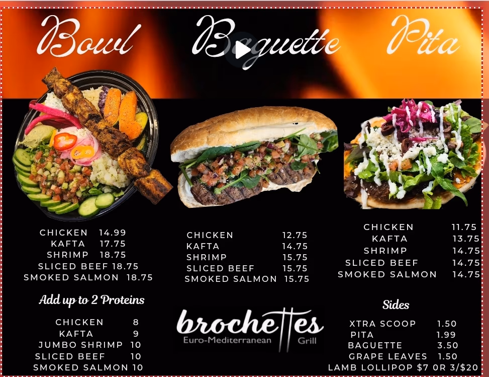 Brochettes Grill
