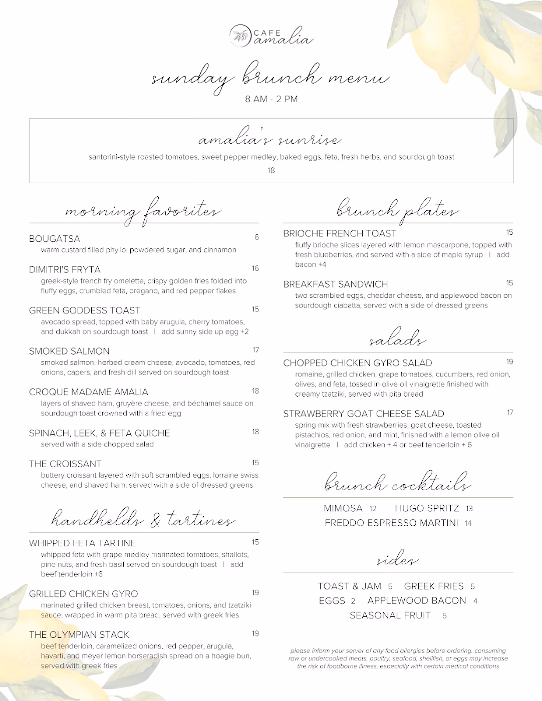 Cafe Amalia