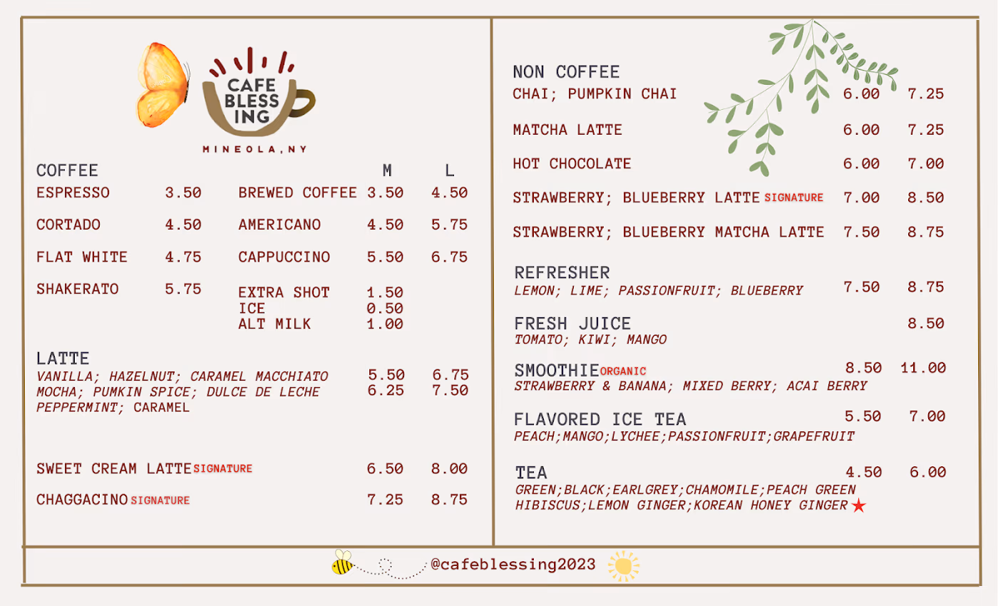 Cafe Blessing