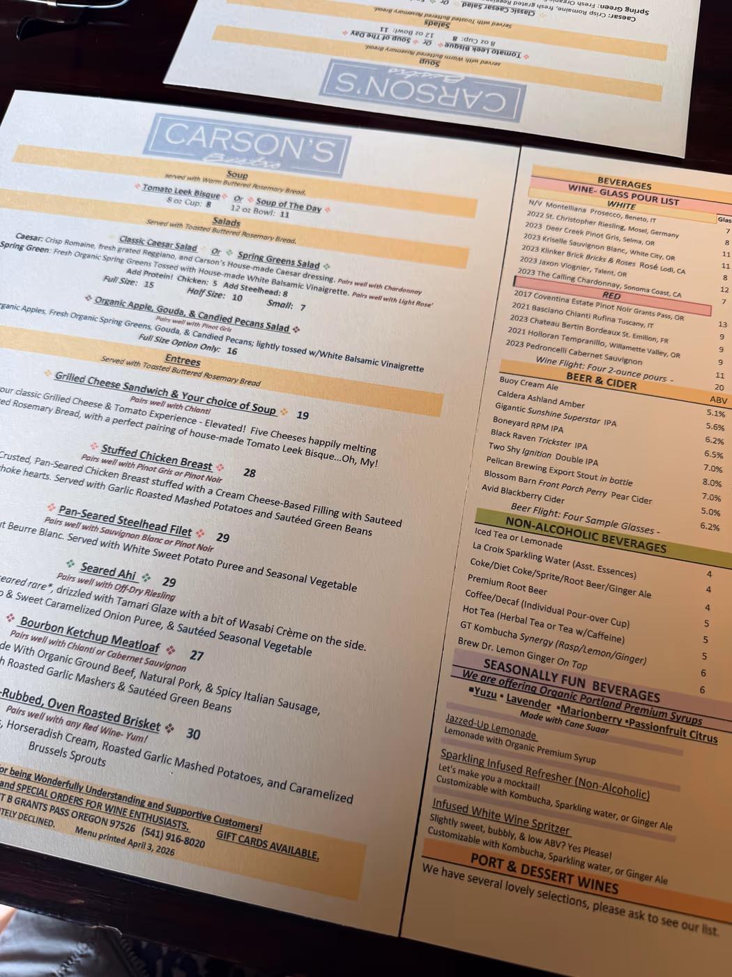 Carson's Bistro