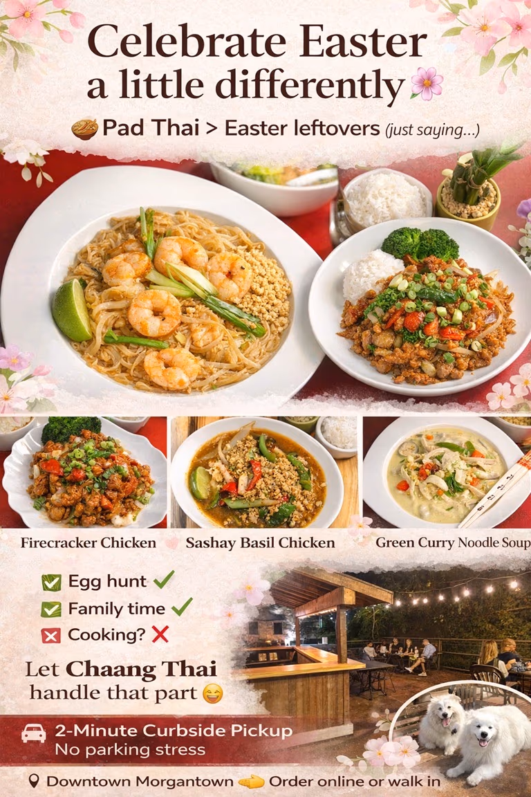 Chaang Thai DECK (DECK : OPEN. Need dely/Pckp before 11? We handle large catering orders for hospitals & Univ. depts) photo 2