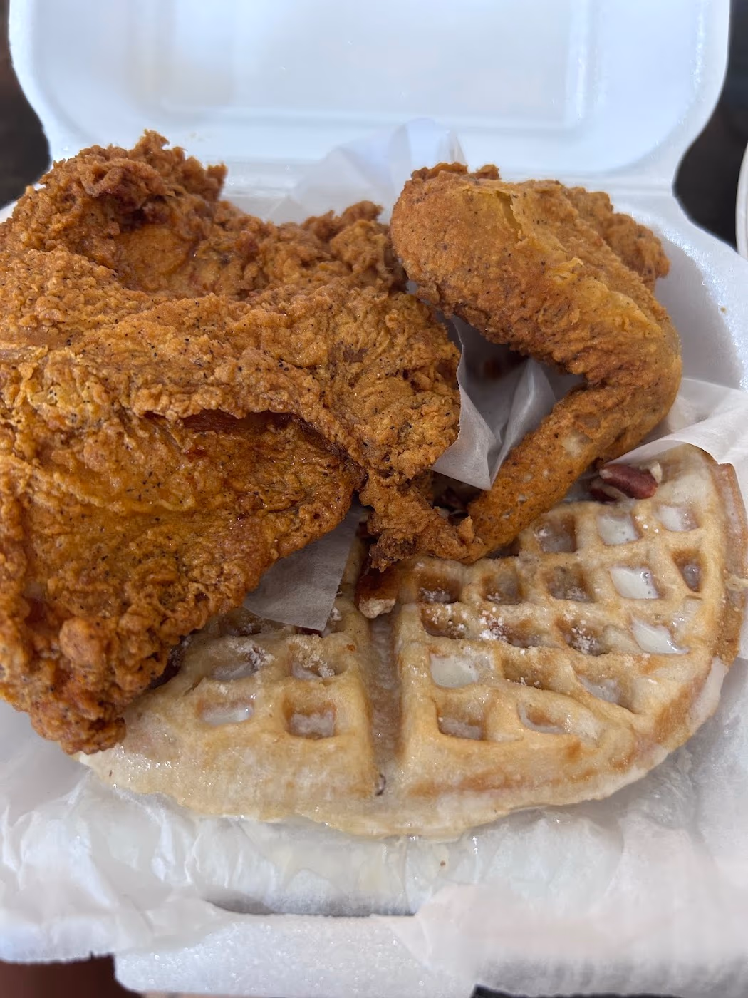Chicken & Waffles at Kinfolk and More photo 3