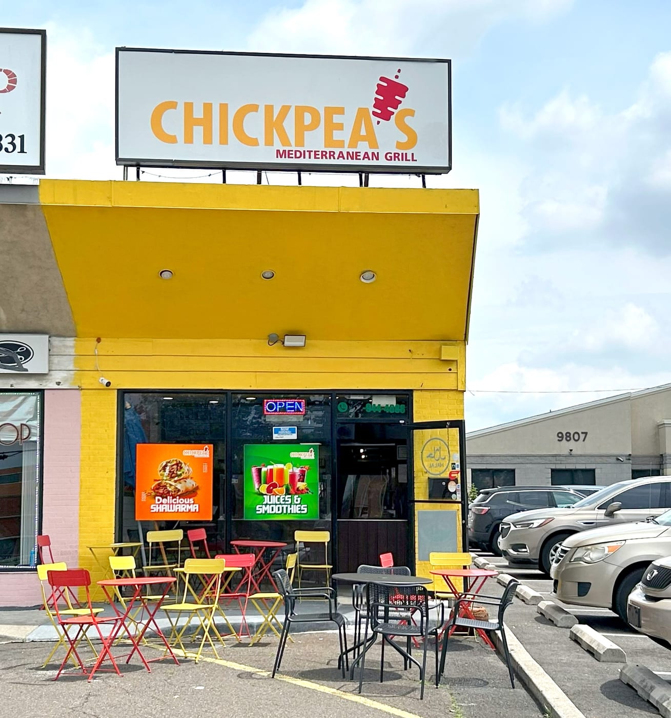 Chickpeas Mediterranean Grill