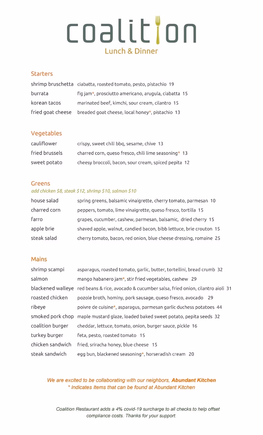 Coalition Restaurant photo 2