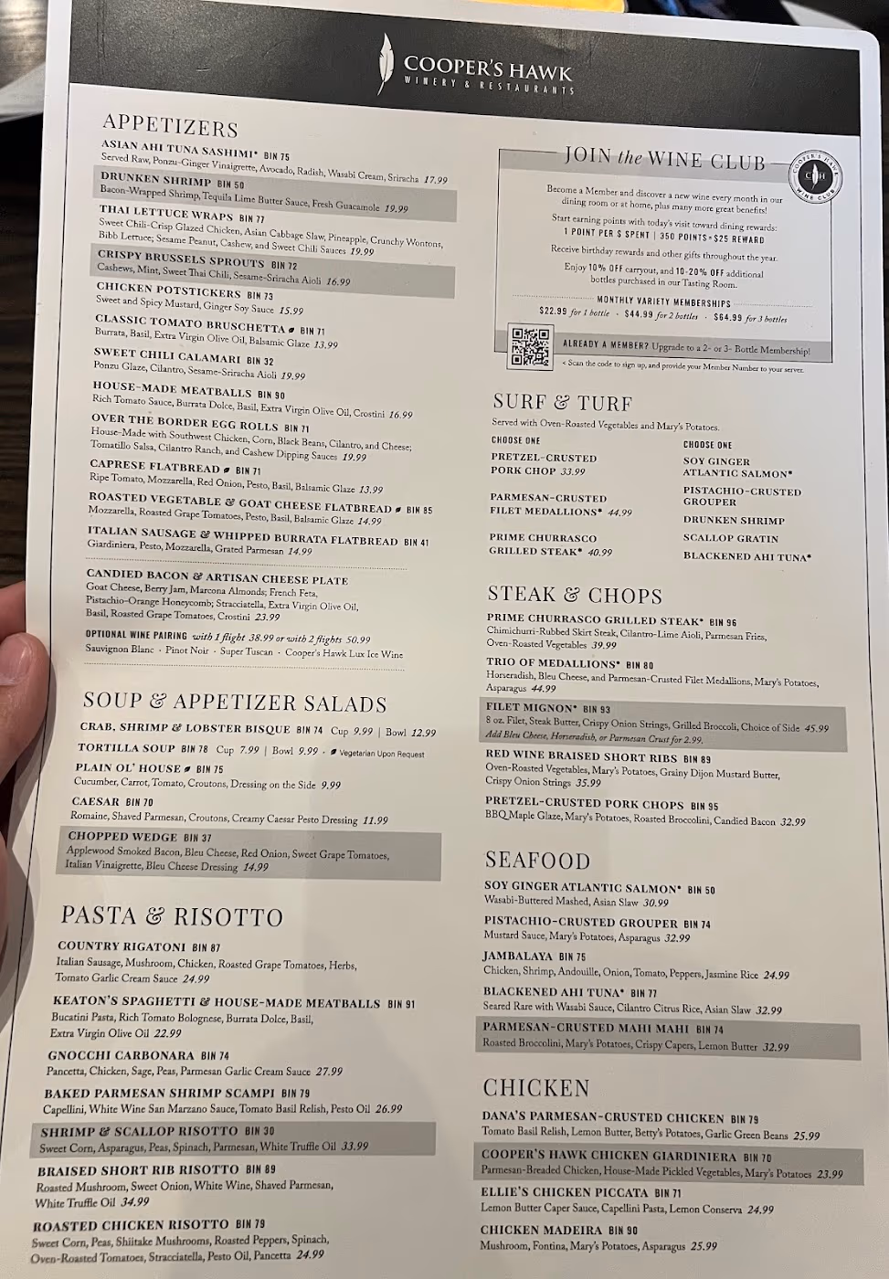 Cooper’s Hawk Winery & Restaurant