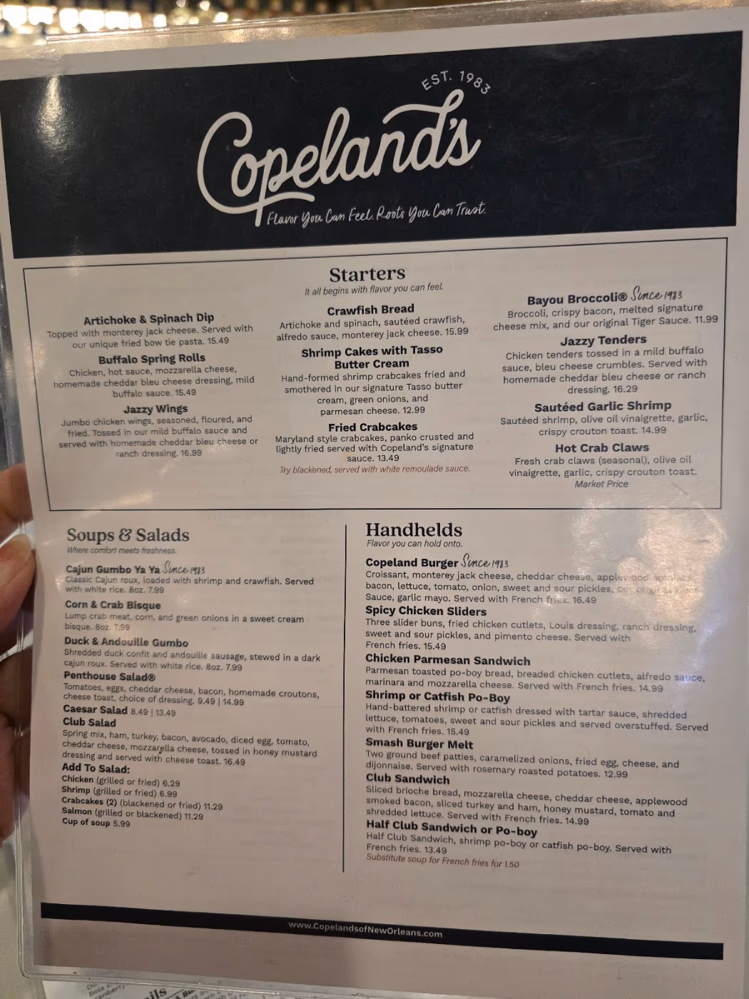 Copeland's Of New Orleans | Cajun