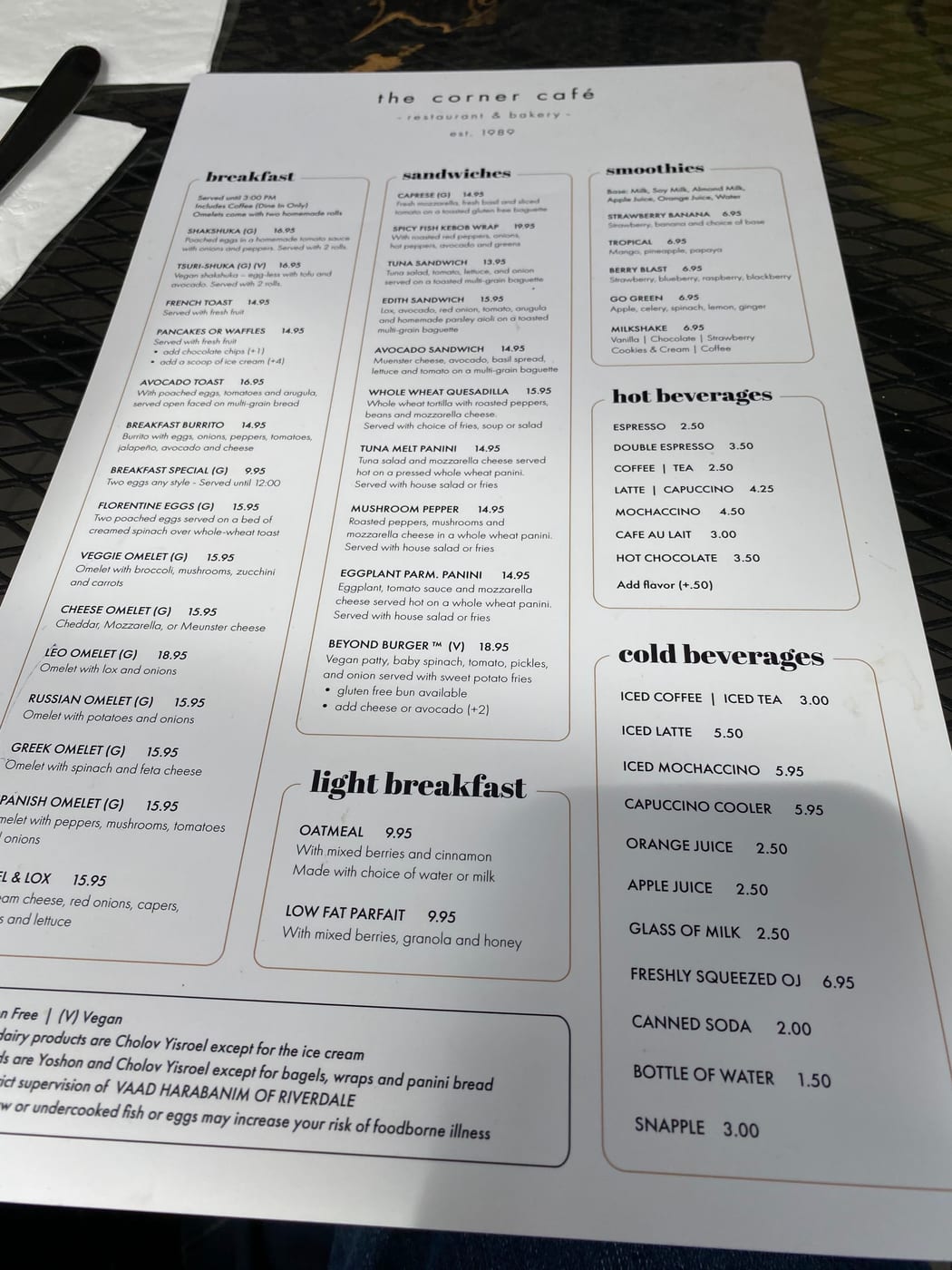 Corner Cafe & Bakery
