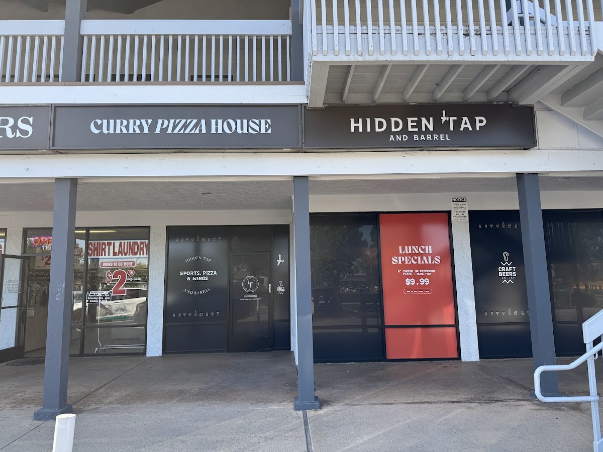 Curry Pizza House x Hidden Tap & Barrel