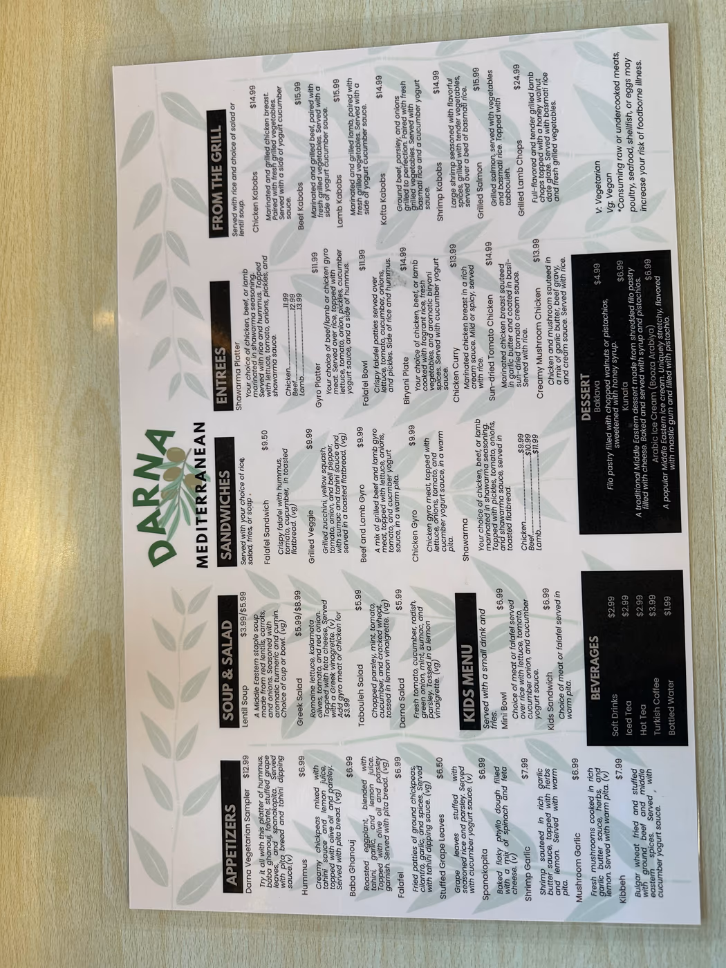 Darna Mediterranean Cuisine and Catering