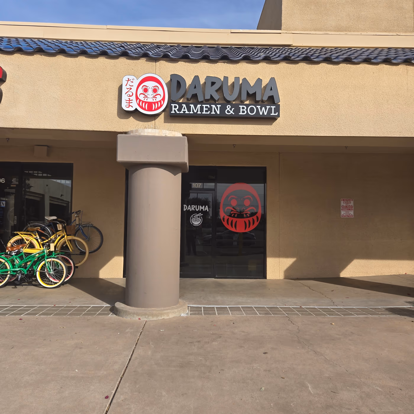 Daruma Ramen and Bowl