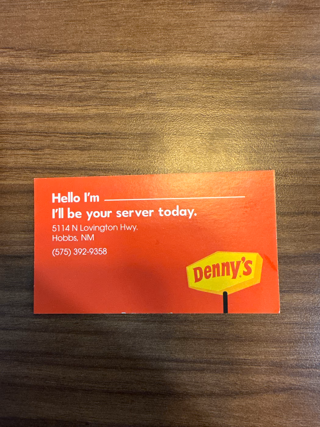 Denny's Restaurant