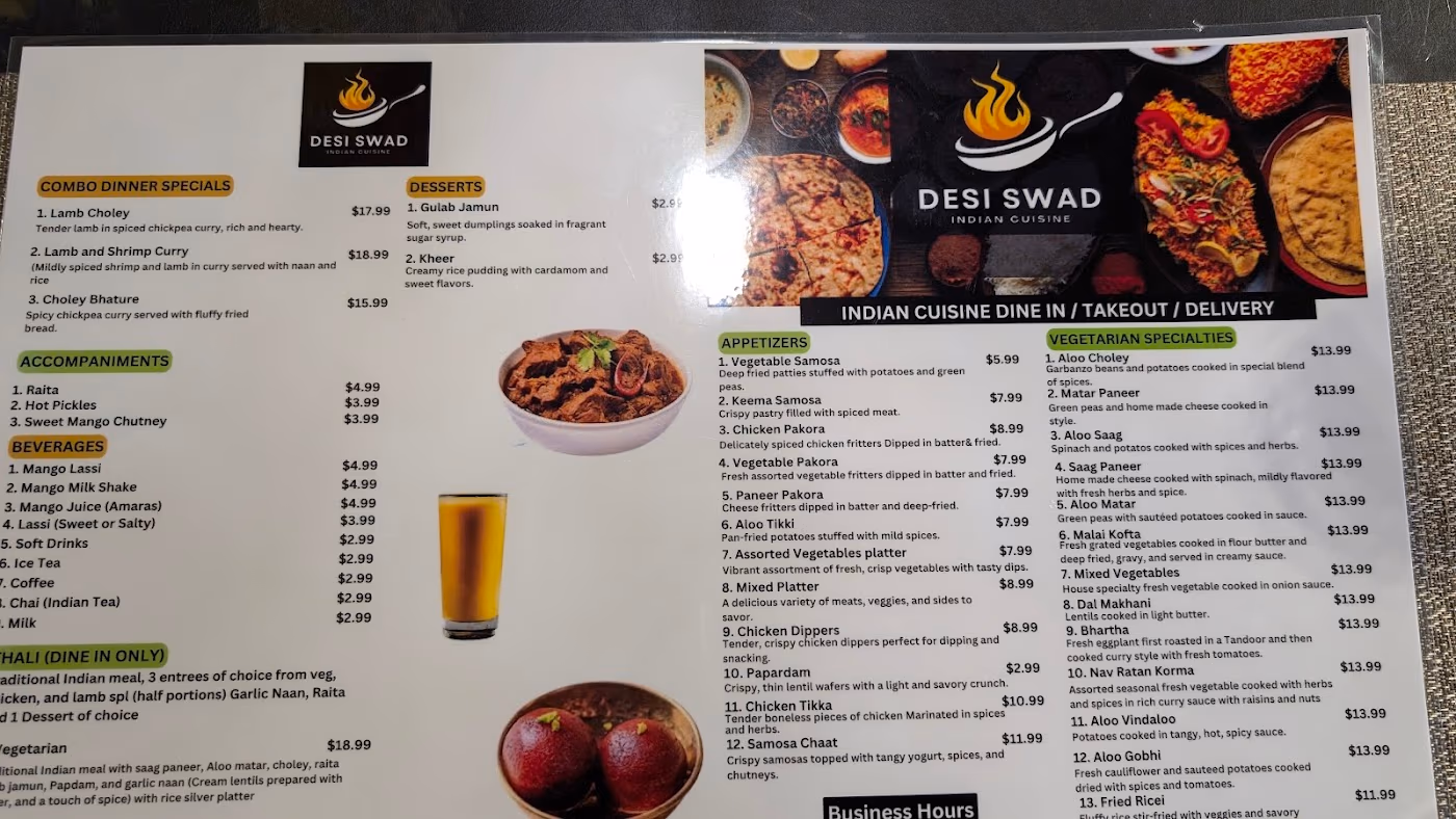 Desi Swad Cuisine | Best Indian Restaurant | Best Indian Food photo 2