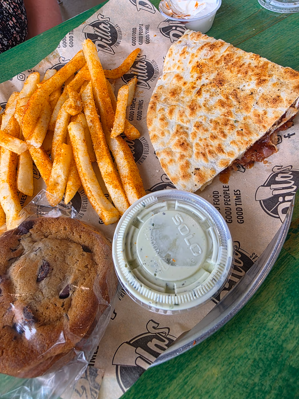 Dillas Quesadillas