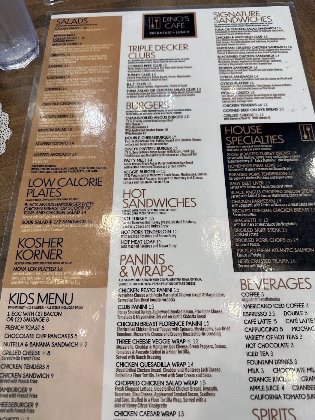Dino's Cafe
