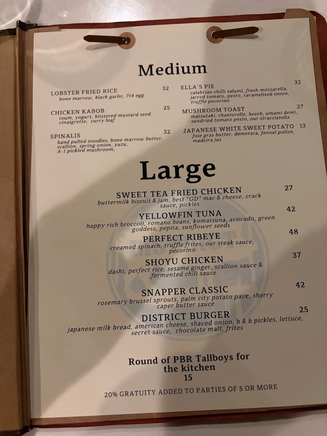 District Table and Bar photo 2