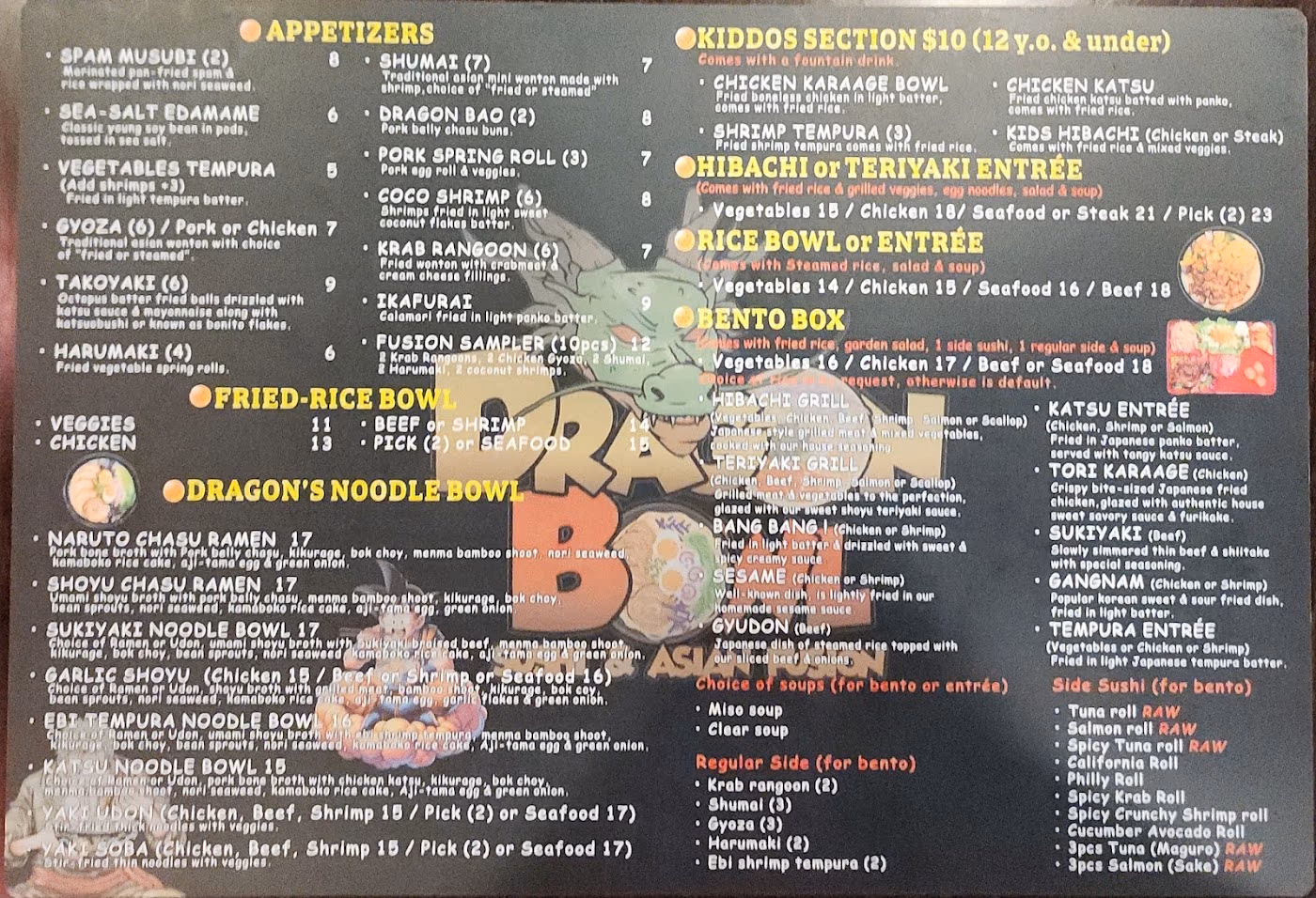 Dragon Bowl Sushi & Asian Fusion