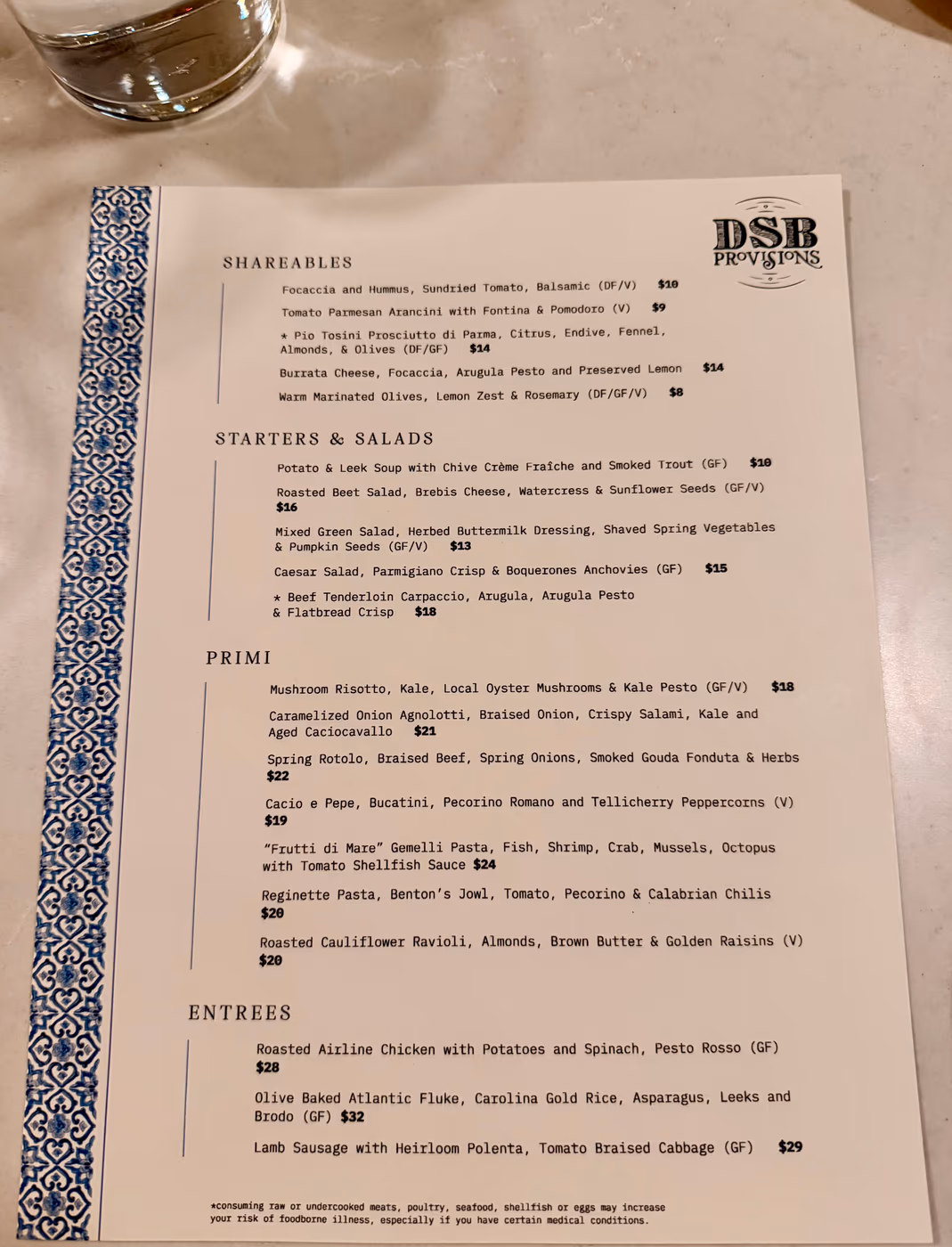 DSB Provisions