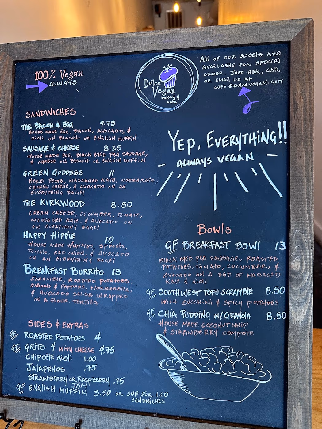 Dulce Vegan Bakery & Cafe
